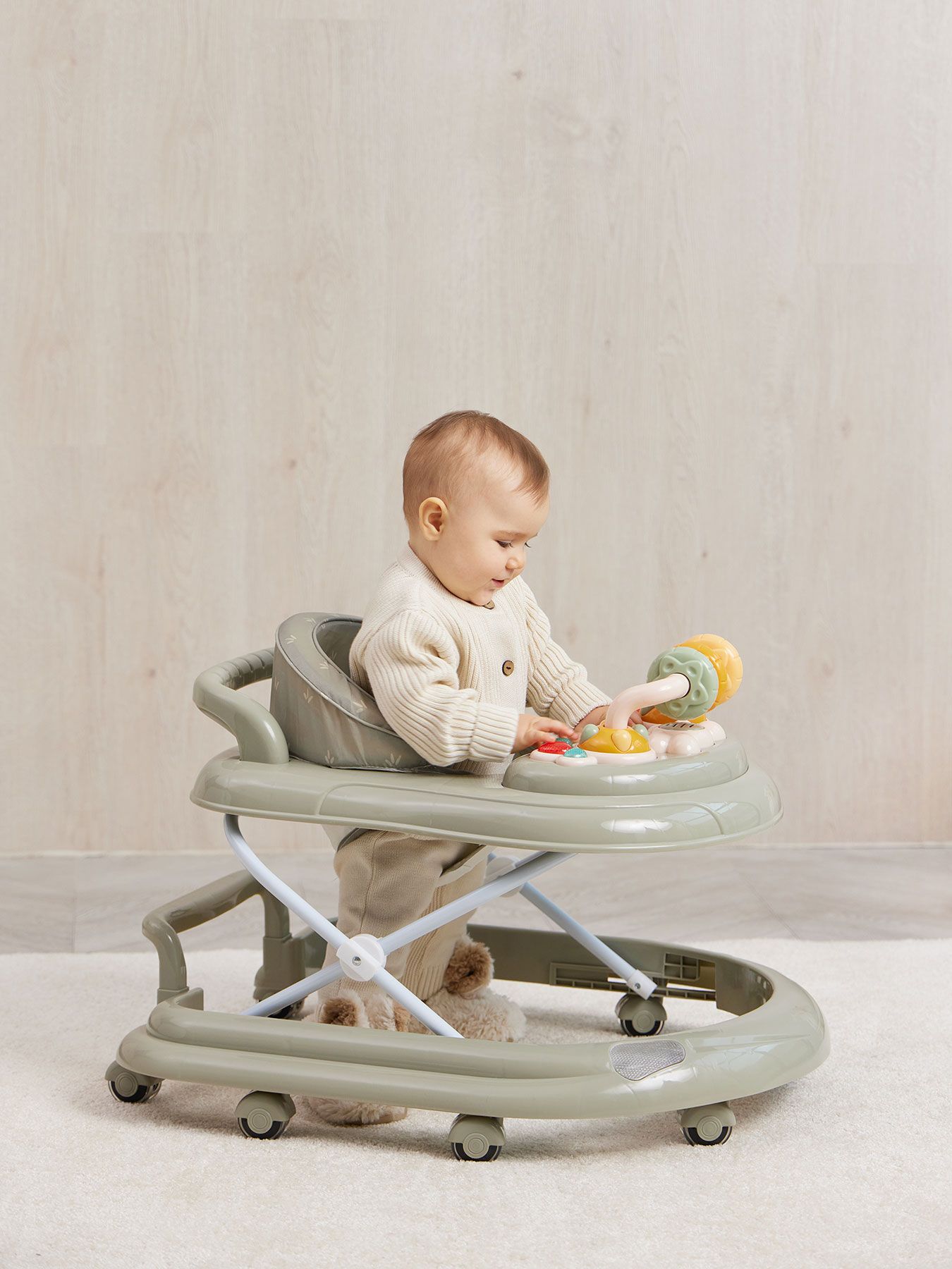 Happy Baby Մանկական Քայլակ, Olive - Image 9
