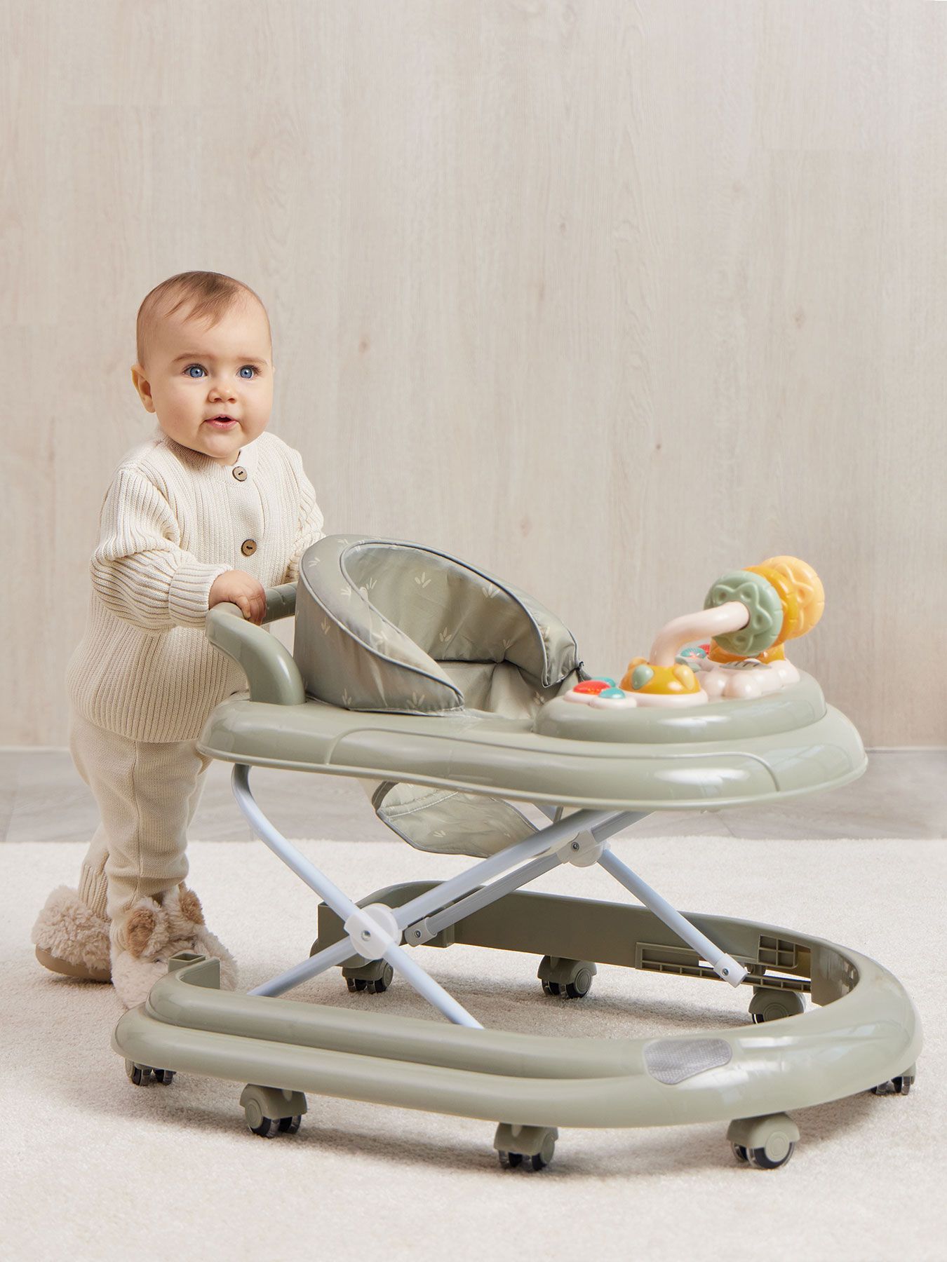 Happy Baby Մանկական Քայլակ, Olive - Image 8