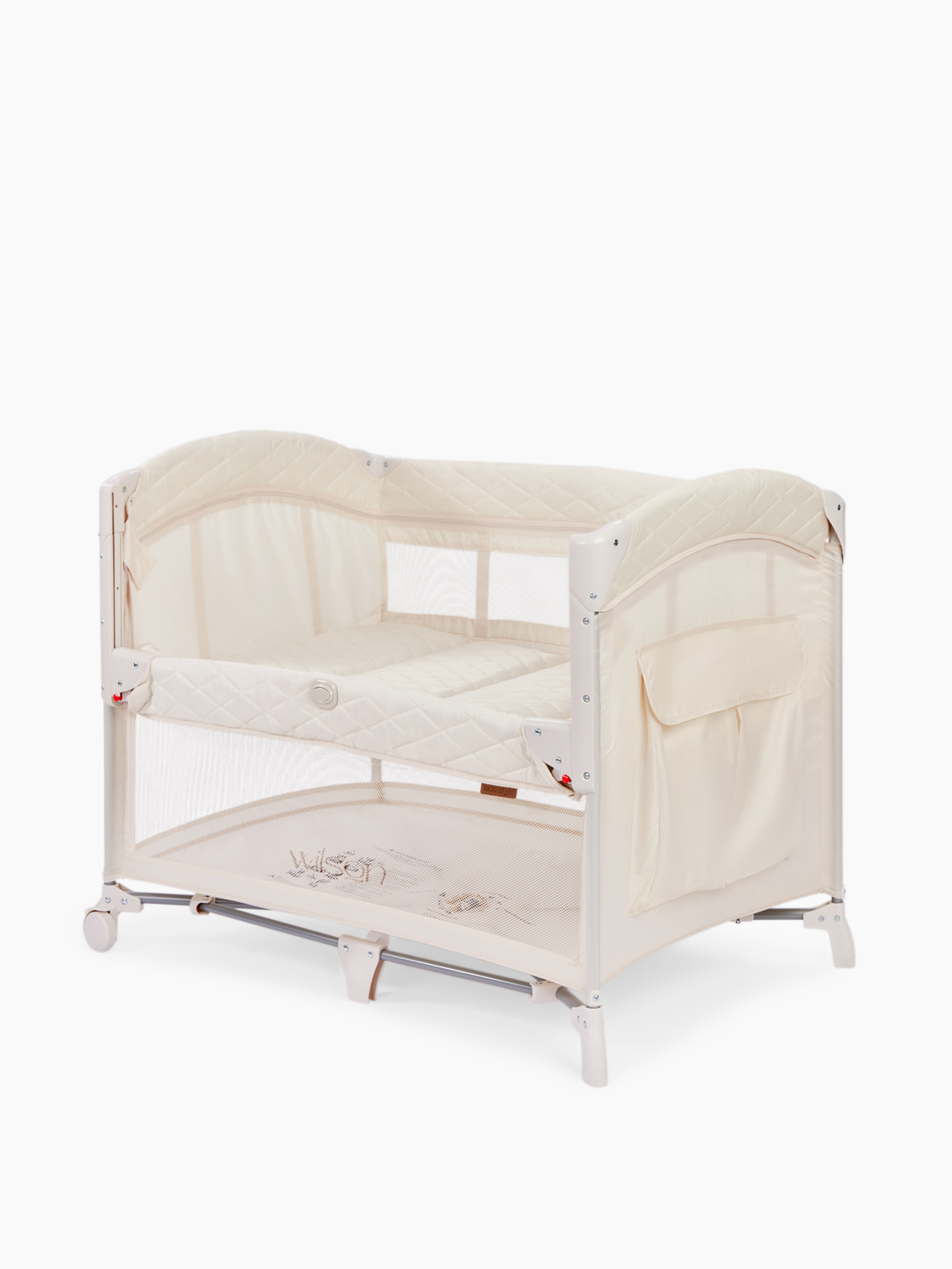 Happy Baby WILSON Ծալվող Մանեժ-Մահճակալ, Cream - Image 3